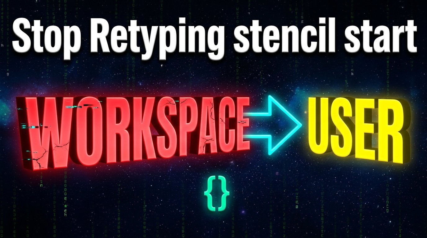 VS Code user tasks