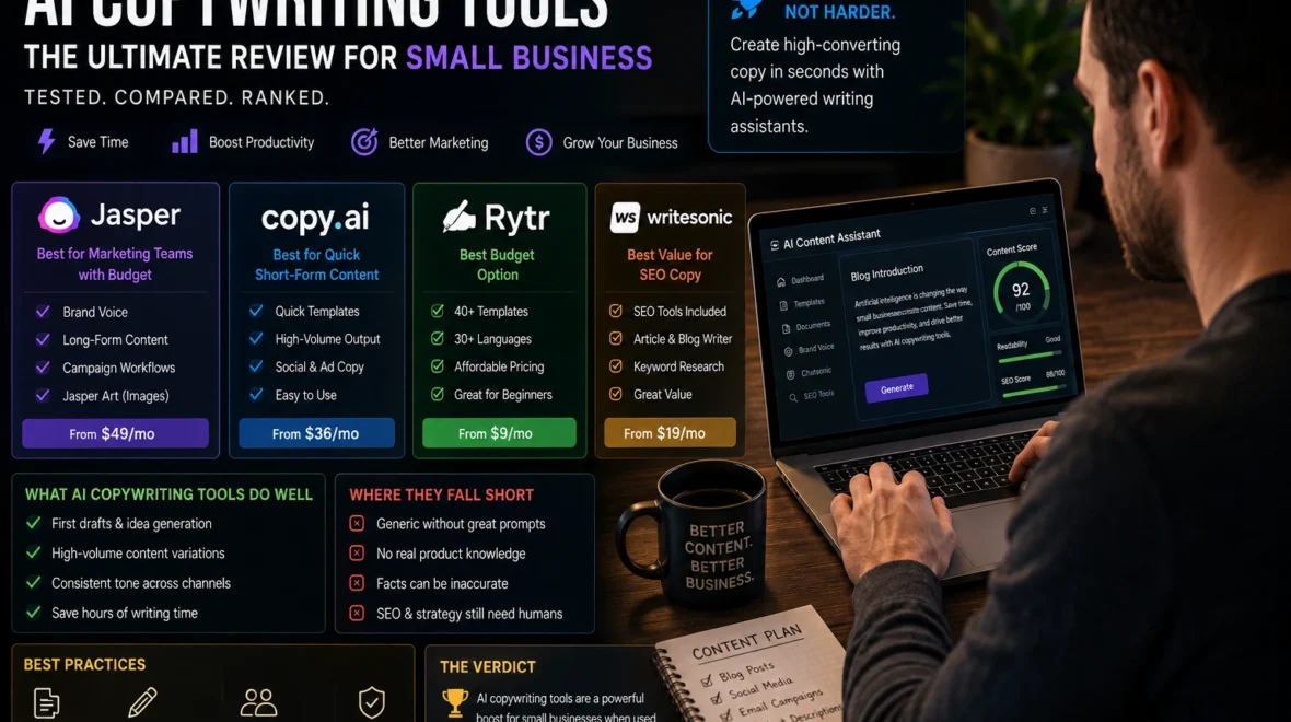AI Copywriting Tools for Small Business: A Shocking Review