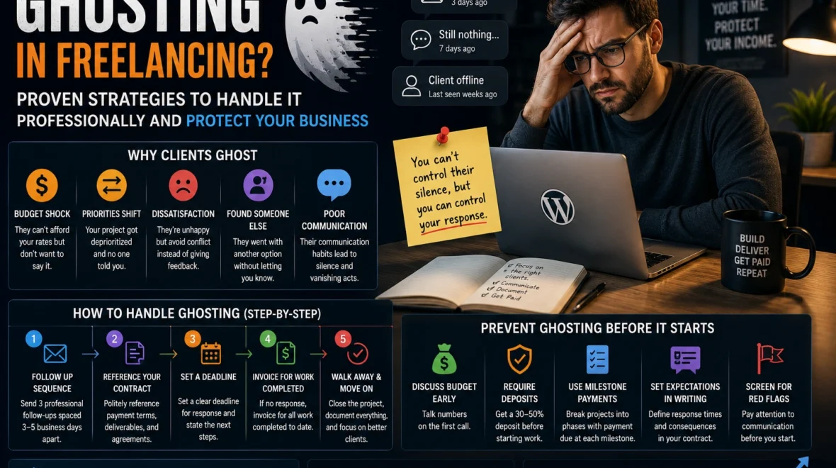 Ghosting in Freelancing: Proven Ways to Handle Client Silence