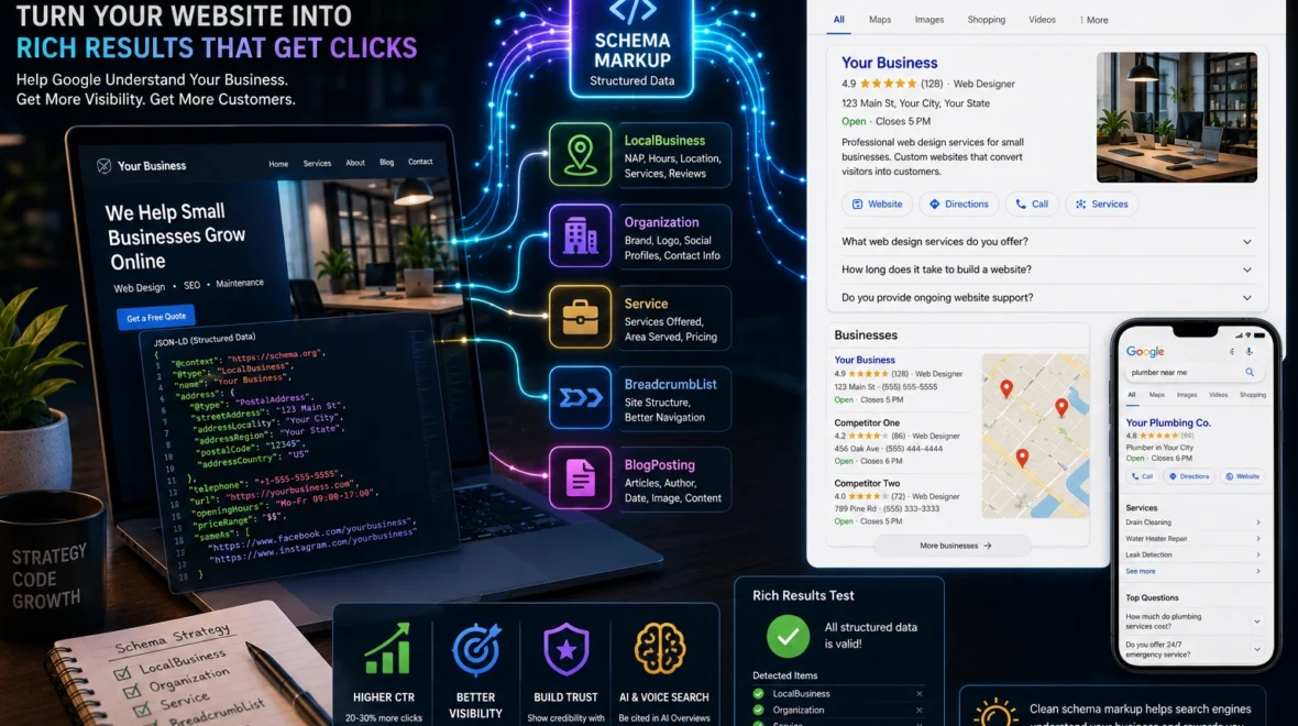 Schema Markup for Small Business: Essential Guide to Stunning Rich Results